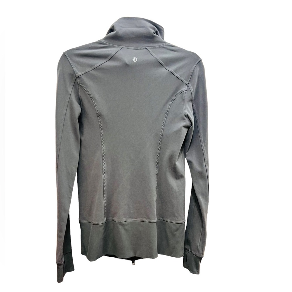 Lululemon Athletica  Jacket Size 8 Zipped Closure Side Pockets Stretchy - Picture 2 of 11